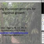 Designing Discussion Prompts for Cognitive Growth