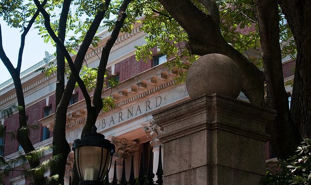 Barnard College. Photo credit: Patrick Nelson. No changes were made to the original photo.