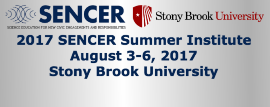 Register to attend the 2017 SENCER Summer Institute!